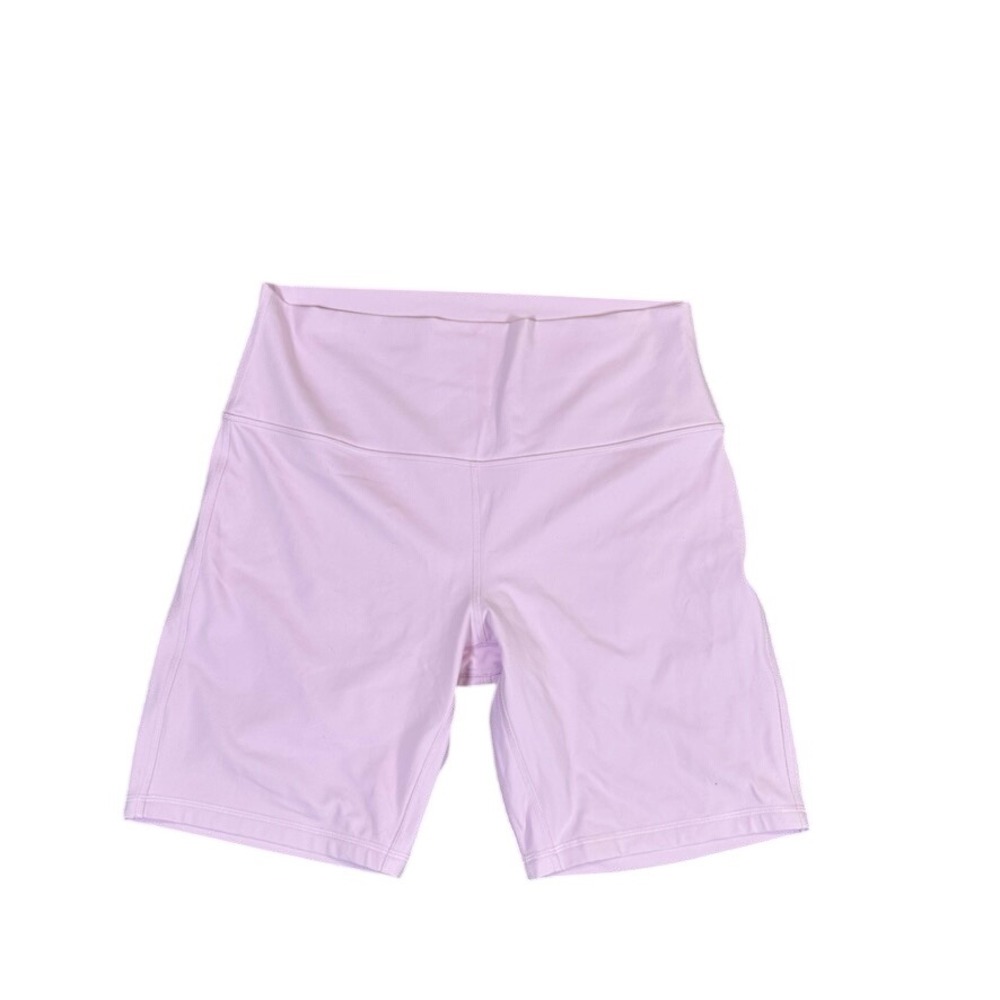 Lululemon Align High-Rise Short 8" Nulu Pink Yoga Bike Shorts Size 8